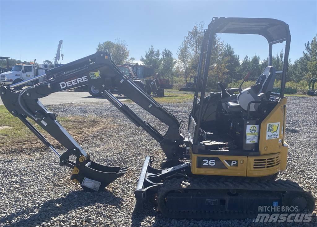 John Deere 26 P Мини-экскаваторы