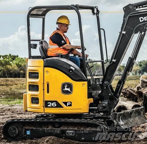 John Deere 26 P Мини-экскаваторы