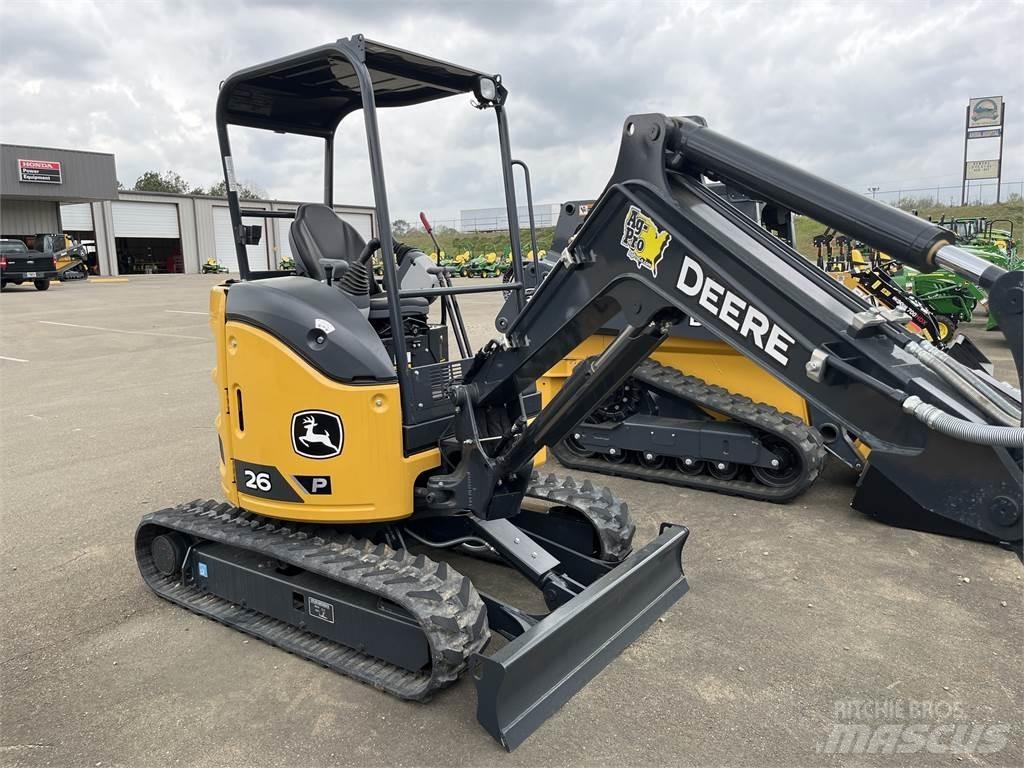 John Deere 26 P Мини-экскаваторы