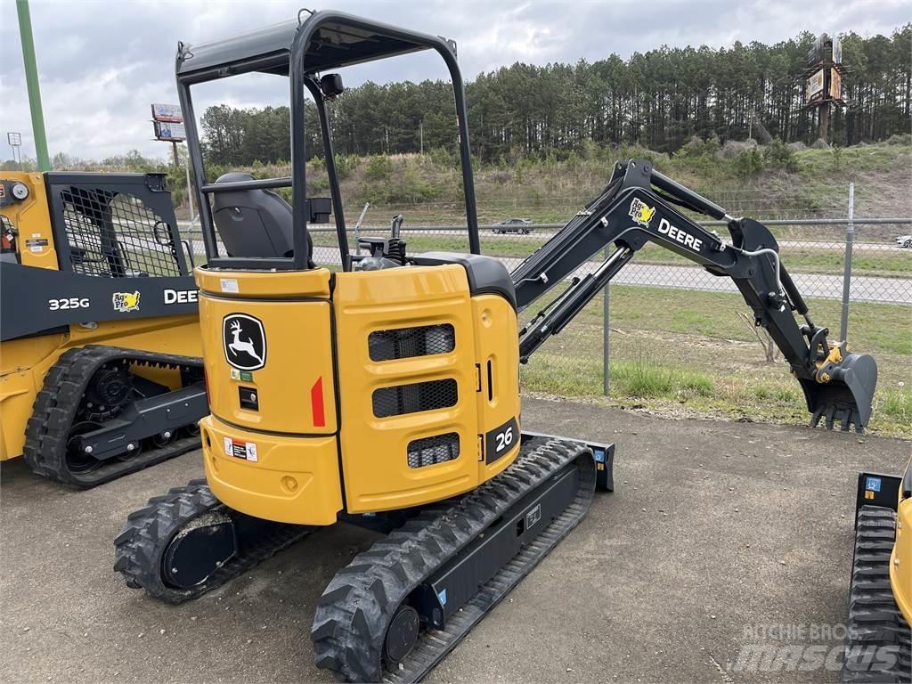 John Deere 26 P Мини-экскаваторы