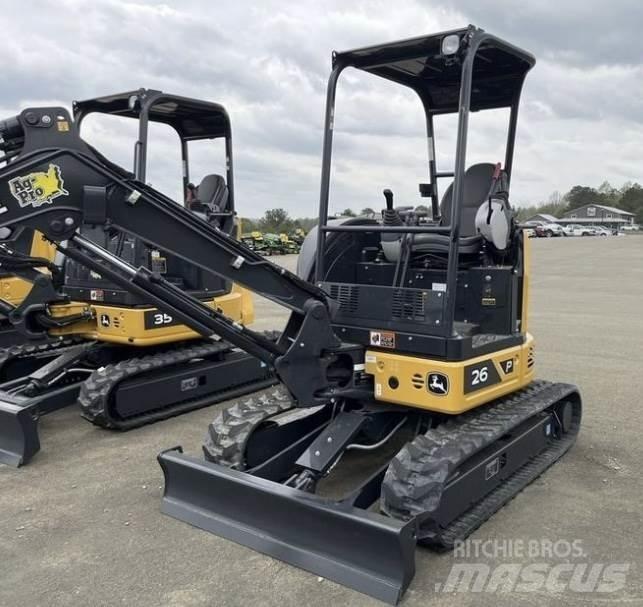 John Deere 26 P Мини-экскаваторы
