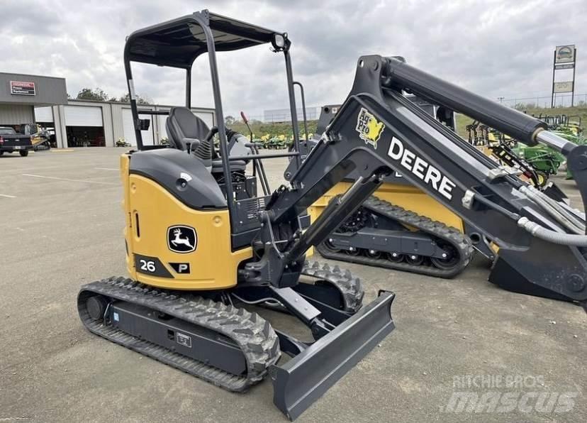 John Deere 26 P Мини-экскаваторы