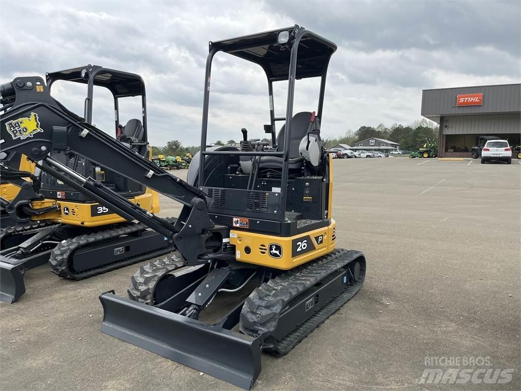 John Deere 26 P Мини-экскаваторы