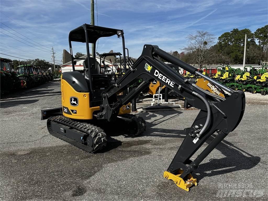 John Deere 26 P Мини-экскаваторы