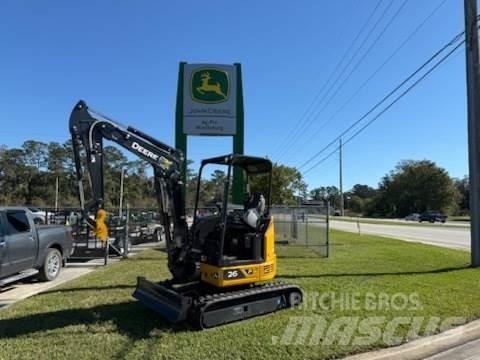 John Deere 26 P Мини-экскаваторы