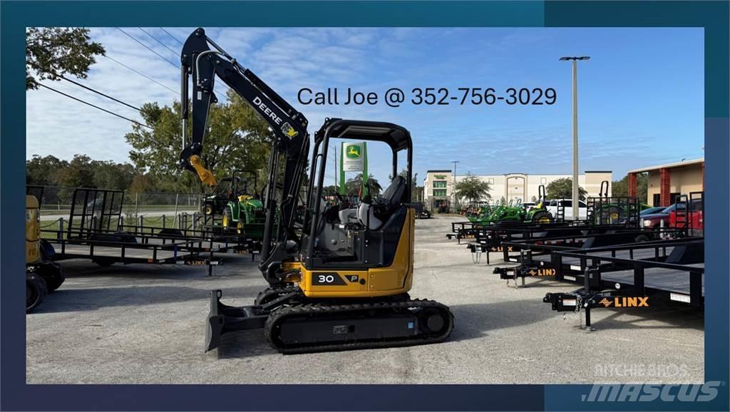 John Deere 30 P Мини-экскаваторы