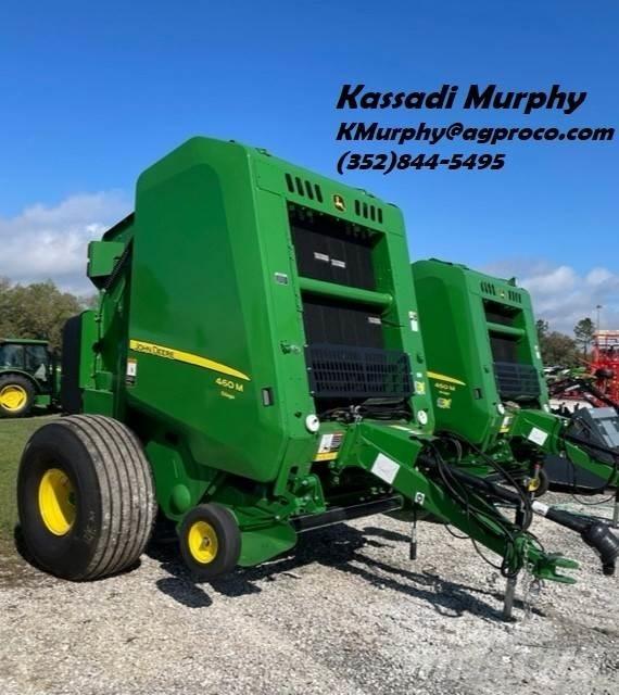 John Deere 460M Рулонные пресс-подборщики
