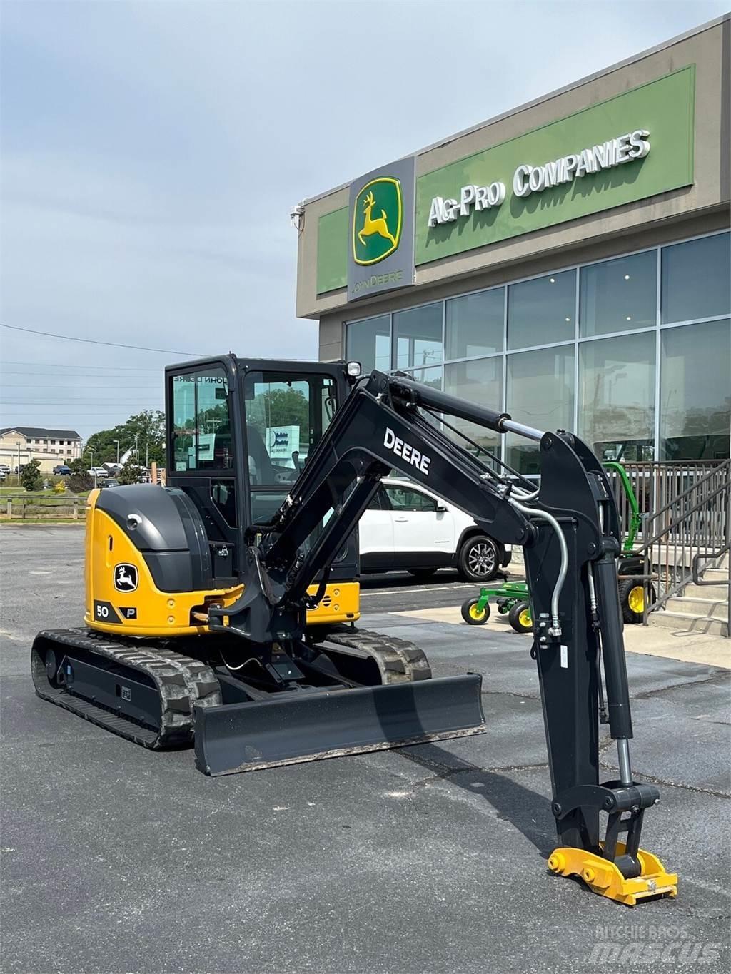 John Deere 50 P Мини-экскаваторы