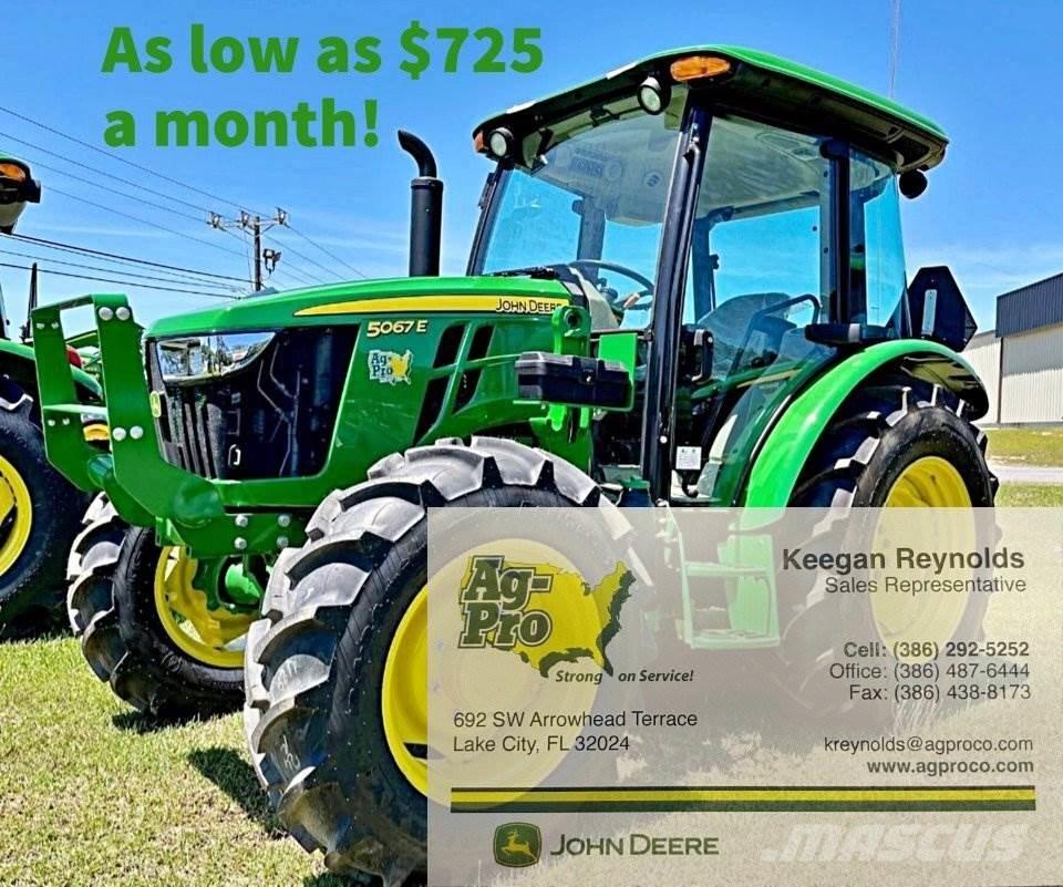 John Deere 5067E Трактора