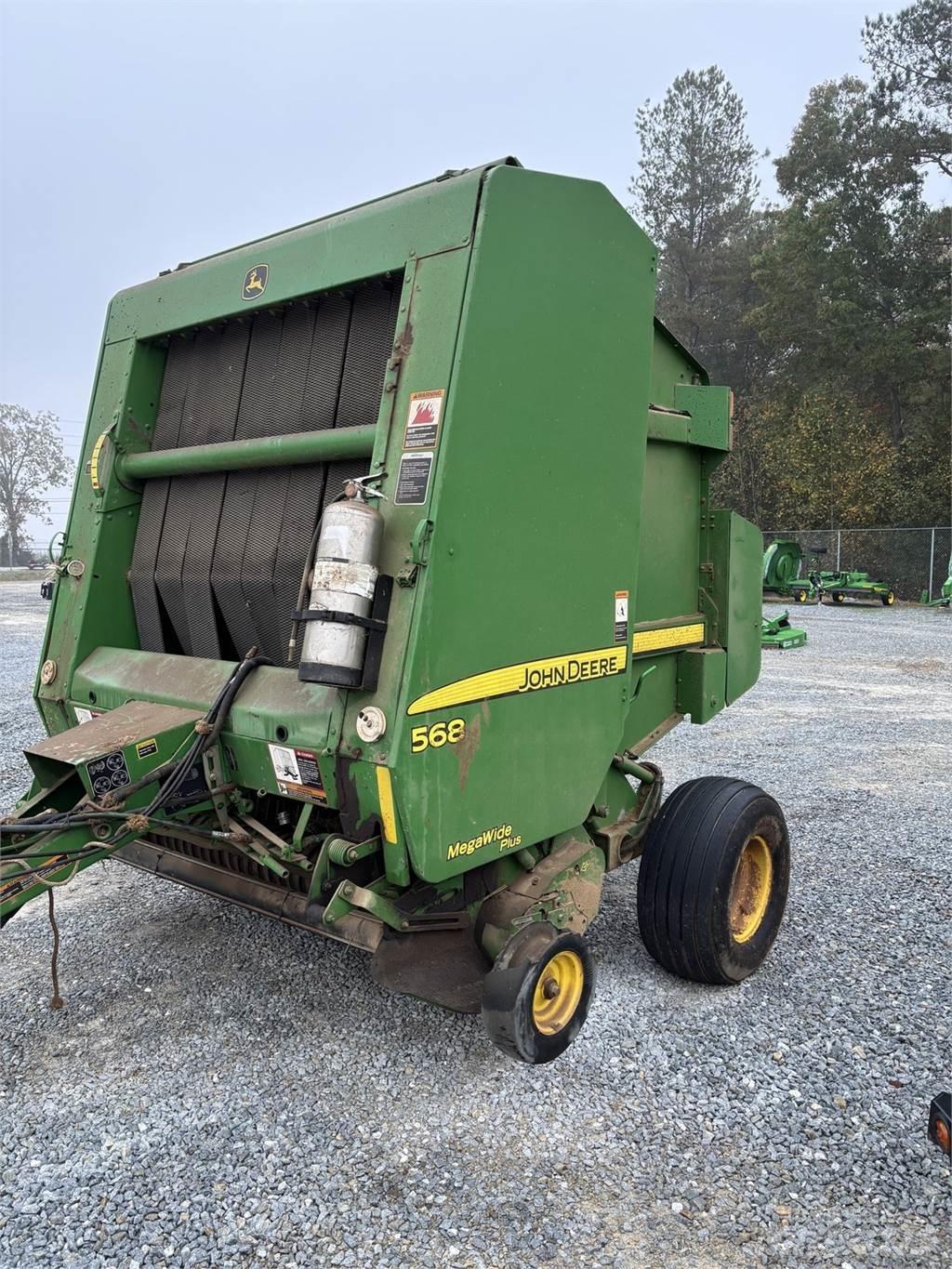 John Deere 568 Рулонные пресс-подборщики