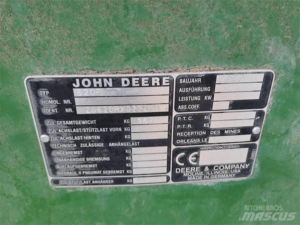 John Deere 620R Компоненты для зерноуборочных комбайнов