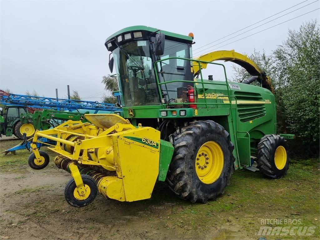 John Deere 7400 Прицепные кормоуборочные комбайны