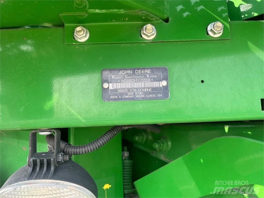 John Deere S680 Зерноуборочные комбайны