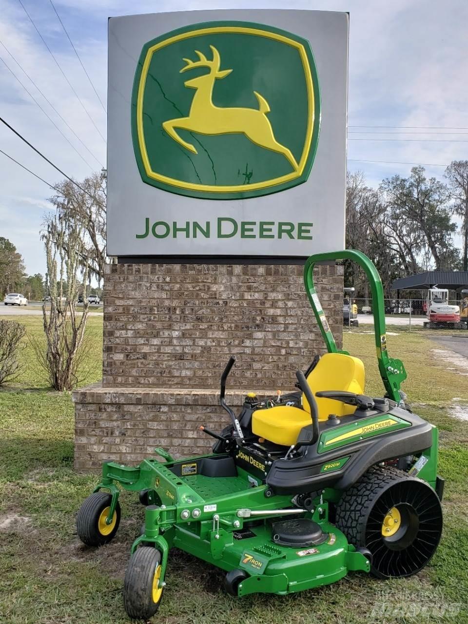 John Deere Z920M Zero turn косилки