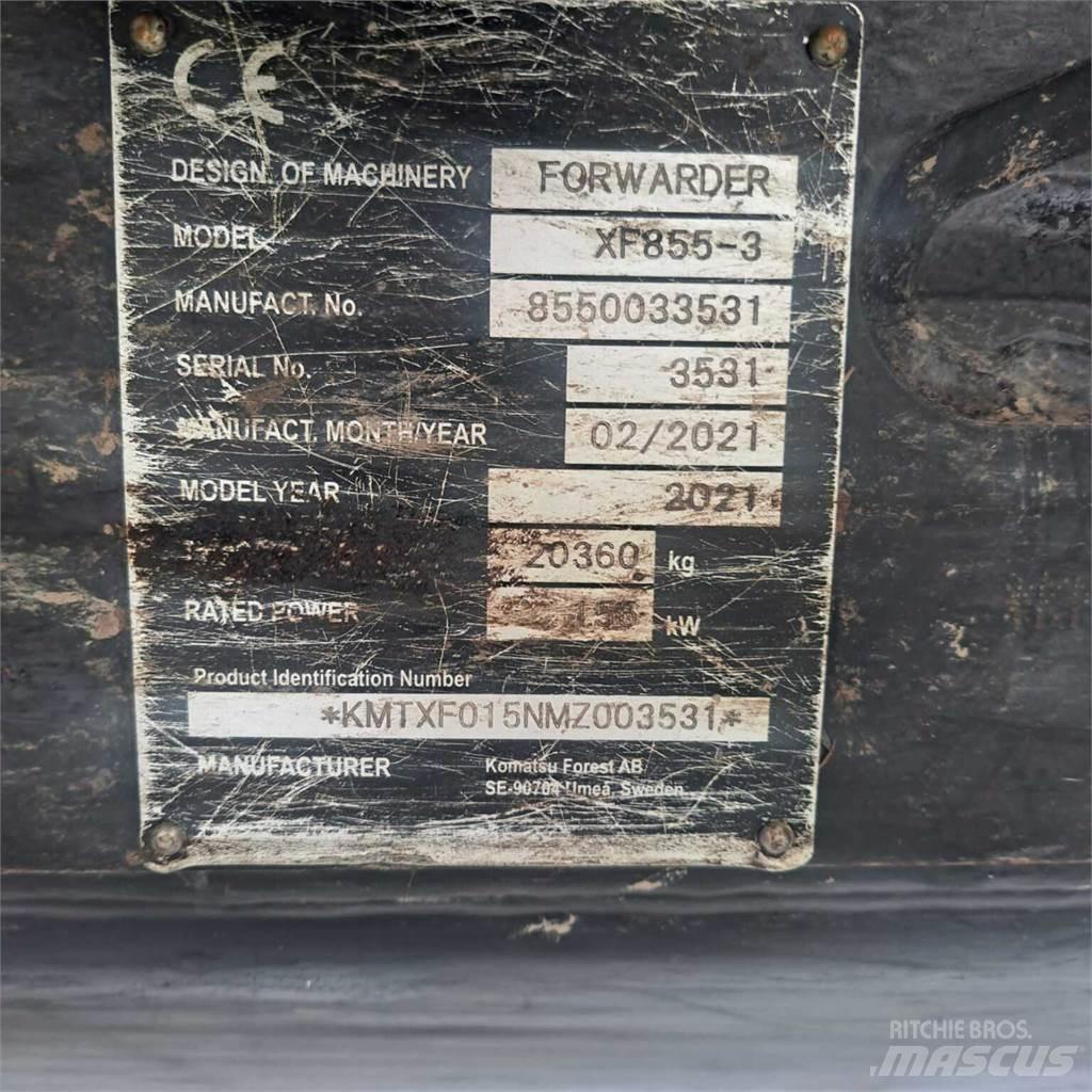 Komatsu 855 Форвардеры