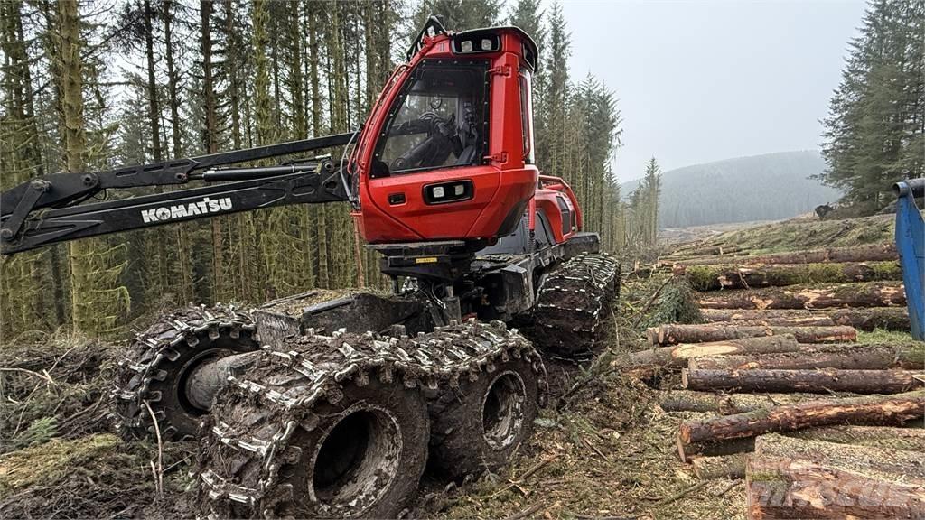 Komatsu 931XC Харвестеры