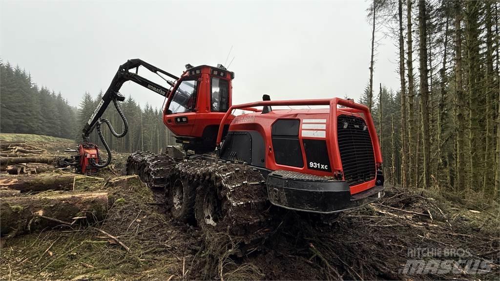 Komatsu 931XC Харвестеры