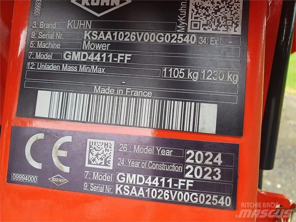 Kuhn GMD 4411 Косилки плющилки