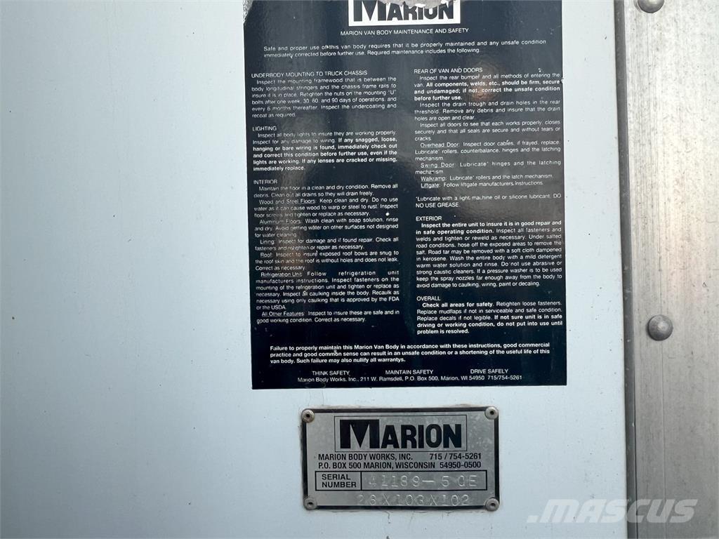 Peterbilt 337 Грузовики-Фургоны