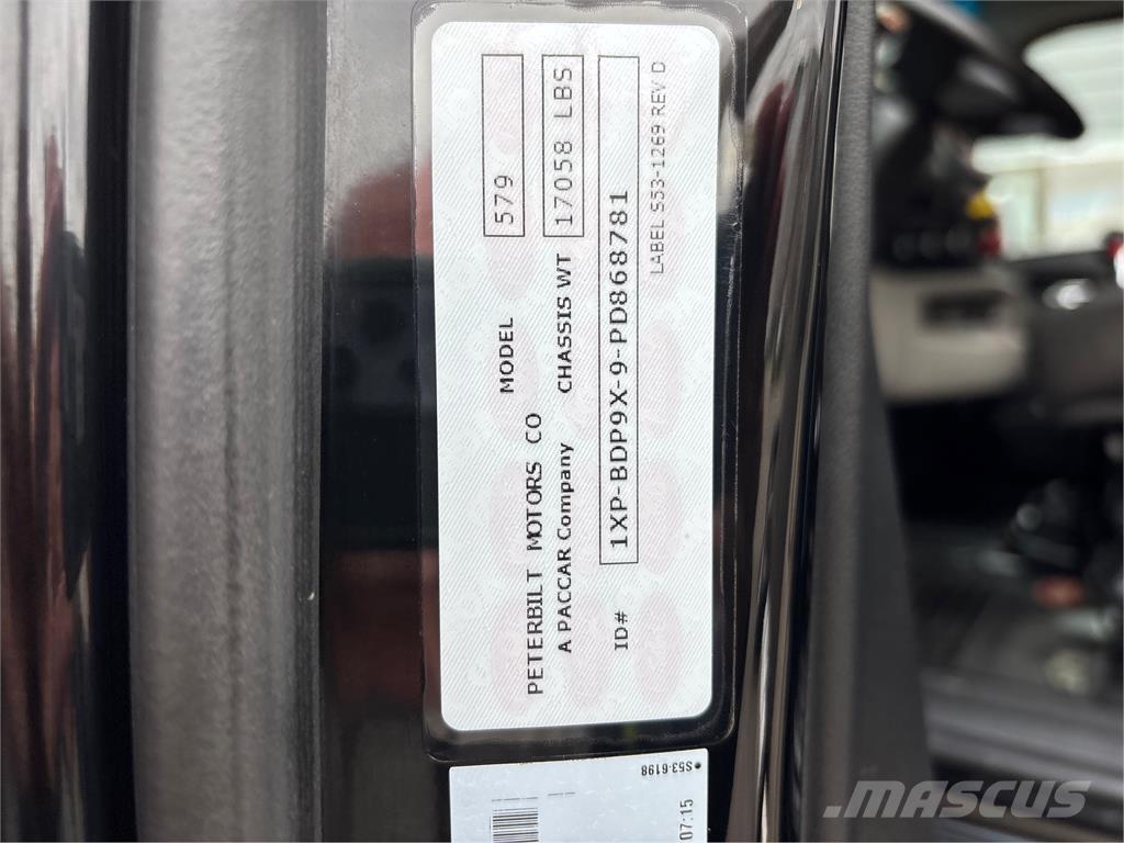 Peterbilt 579 Специальные грузовики