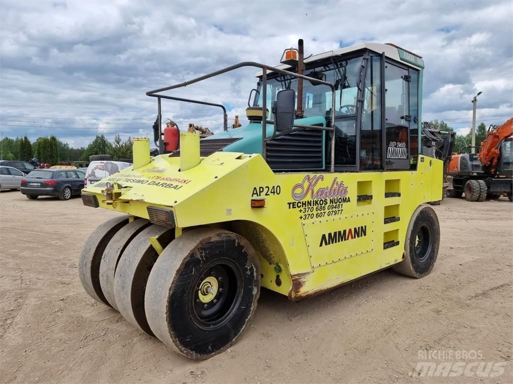 Ammann AP240 Пневматические катки