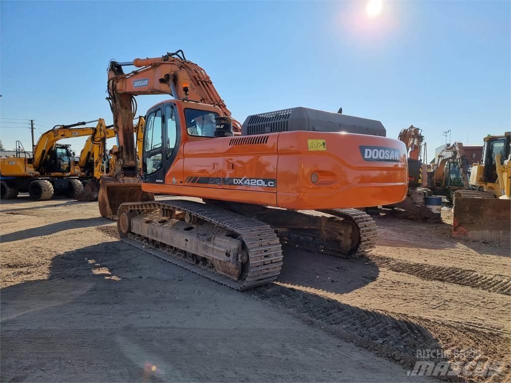 Doosan DX420LC Гусеничные экскаваторы