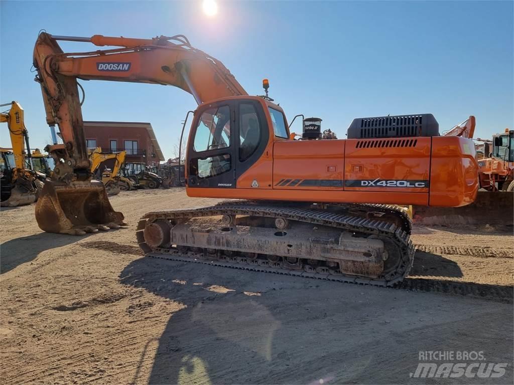 Doosan DX420LC Гусеничные экскаваторы