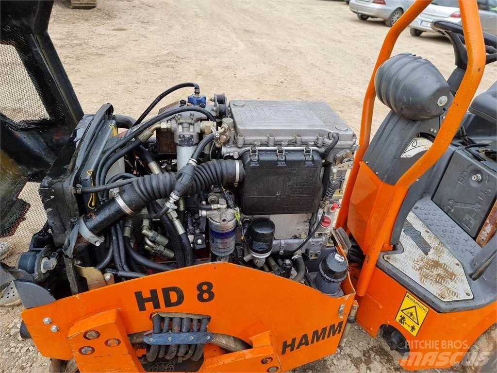 Hamm HD8VV Катки тротуарные