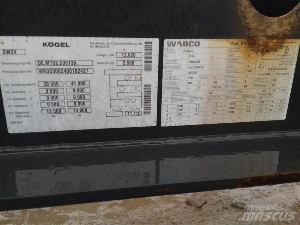 Kita SW24 Полуприцепы-Контейнеровозы