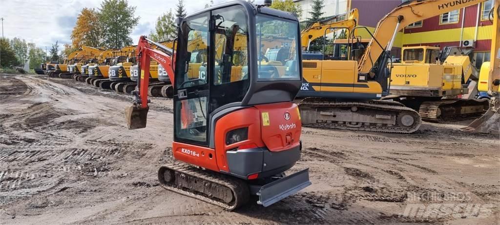 Kubota KX 016-4 Мини-экскаваторы