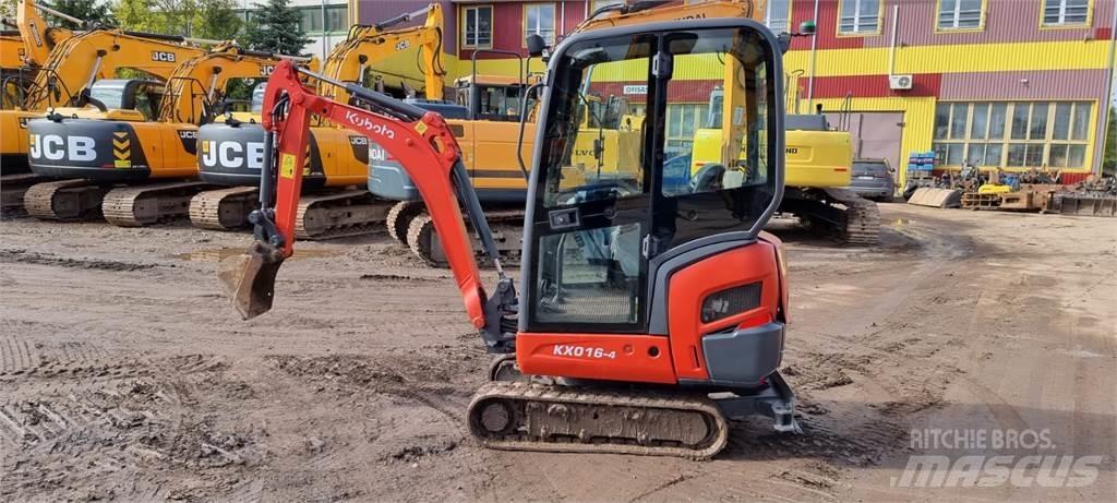 Kubota KX 016-4 Мини-экскаваторы