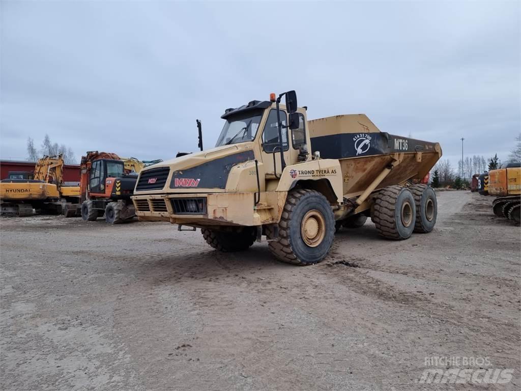 Moxy MT36 series II Шарнирно-сочленённые самосвалы