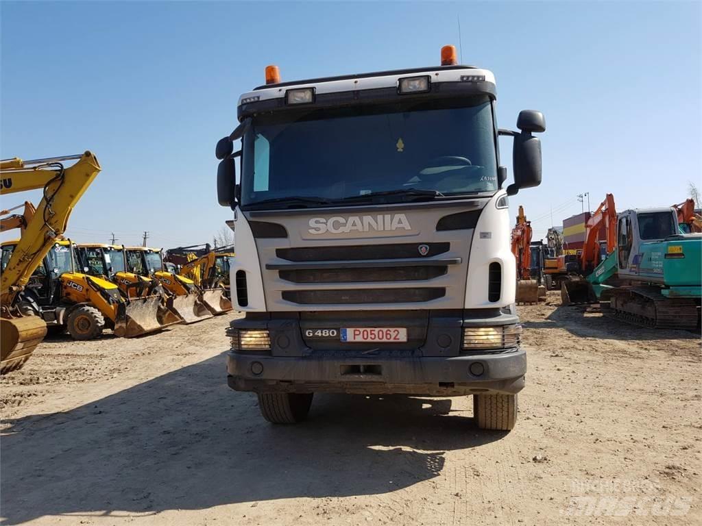 Scania G480 8x4 Скиповые погрузчики