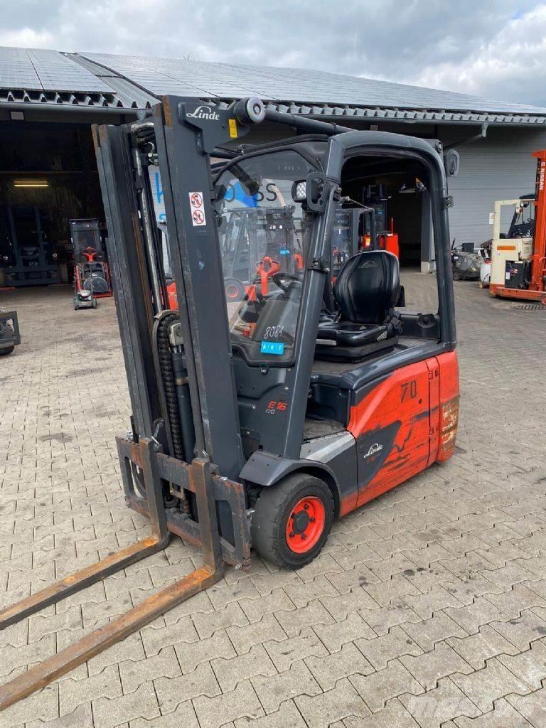 Linde E 16-02 Электропогрузчики