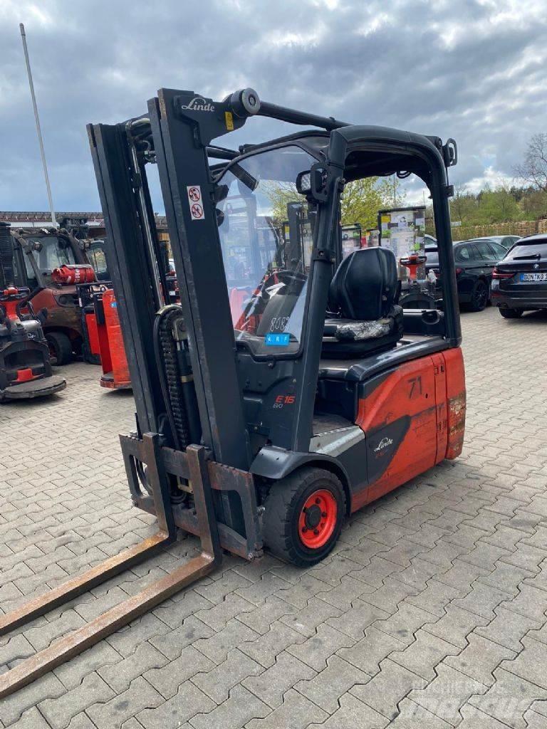 Linde E 16-02 Электропогрузчики