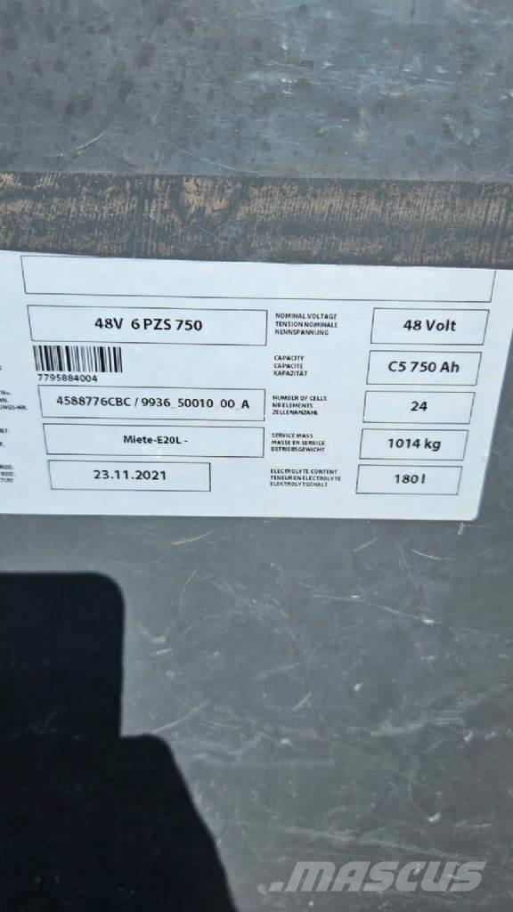 Linde E 18 L-02 Электропогрузчики