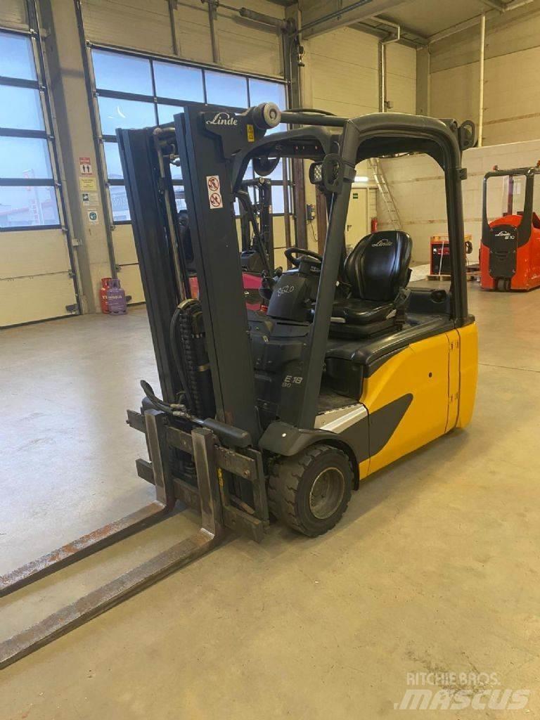Linde E 18 L-02 Электропогрузчики