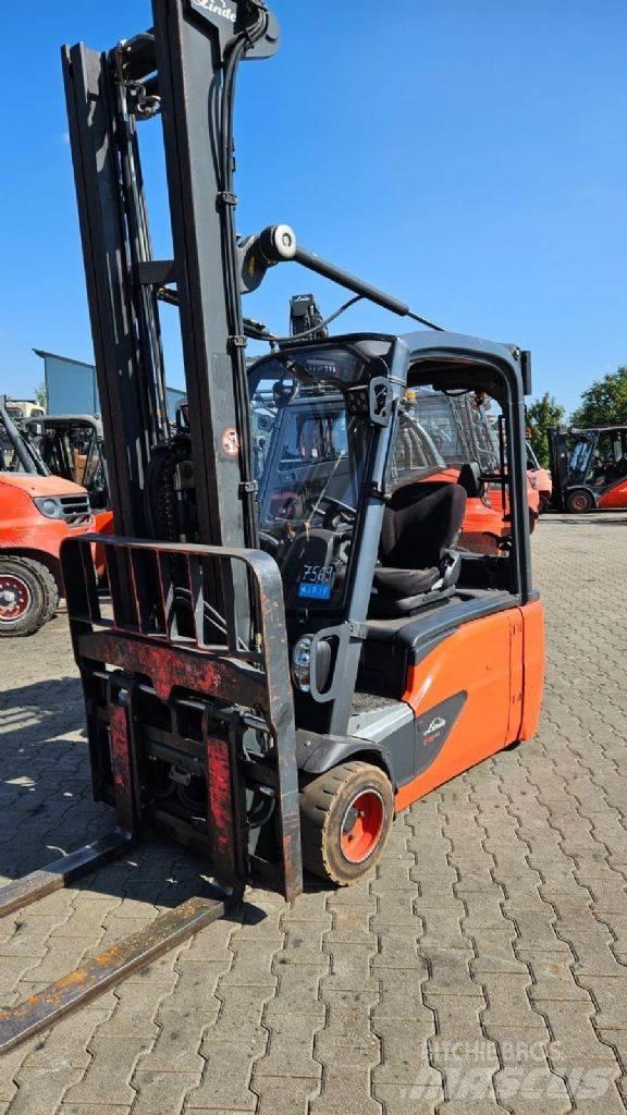 Linde E 18 L/386 Электропогрузчики