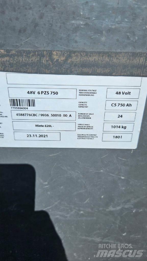 Linde E 18 L/386 Электропогрузчики