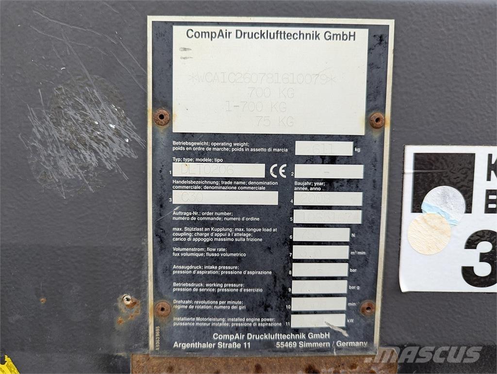 Compair C 30 Воздушные компрессоры