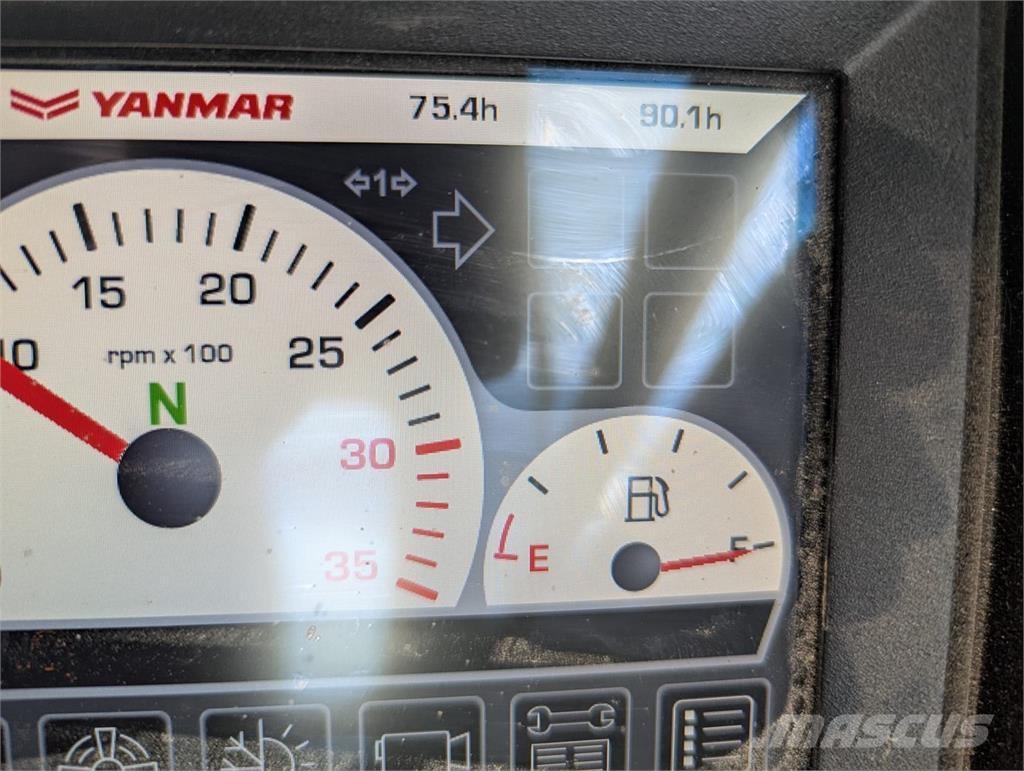 Yanmar B 75 W Колёсные экскаваторы