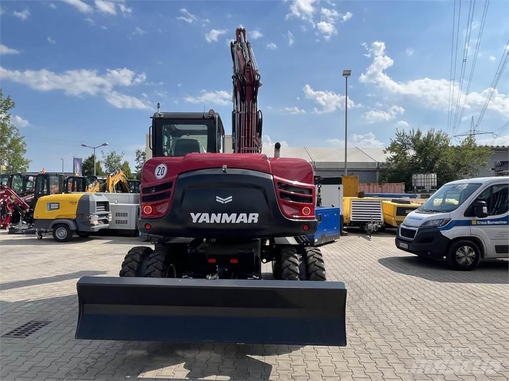 Yanmar B110W Колёсные экскаваторы