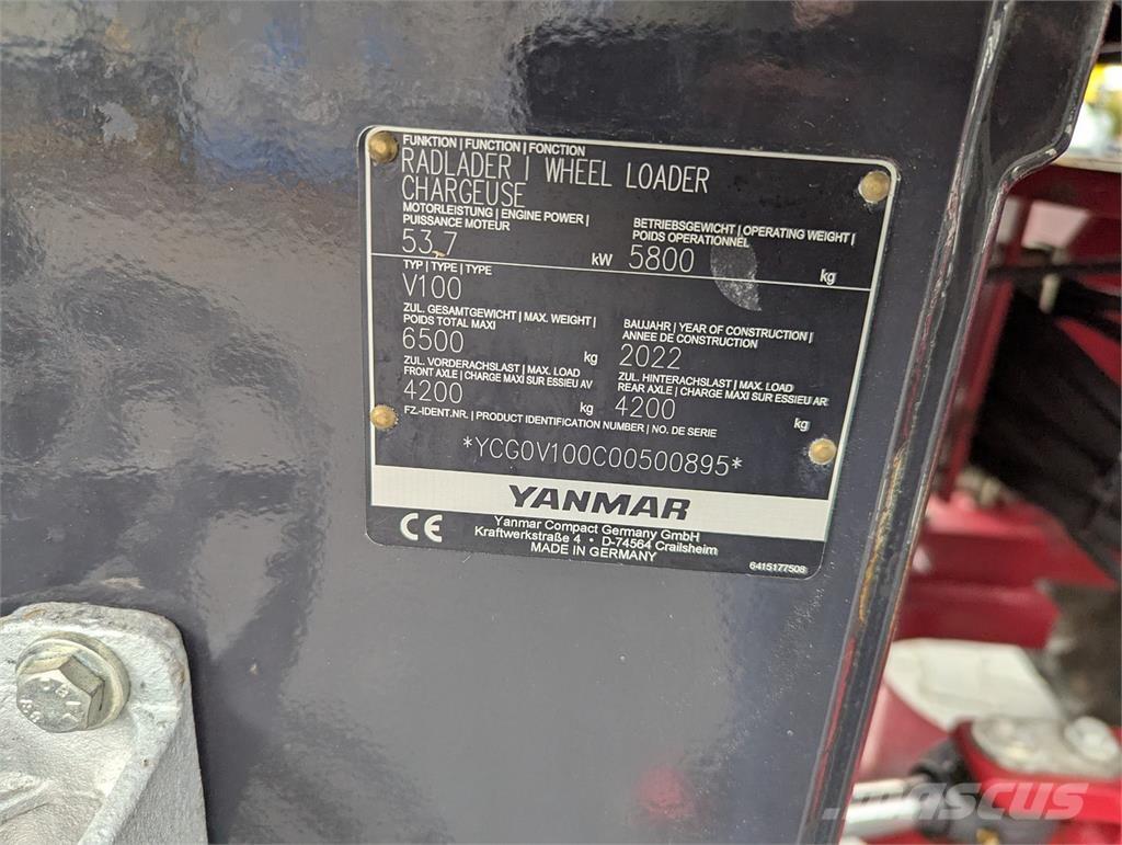 Yanmar V100 Фронтальные погрузчики