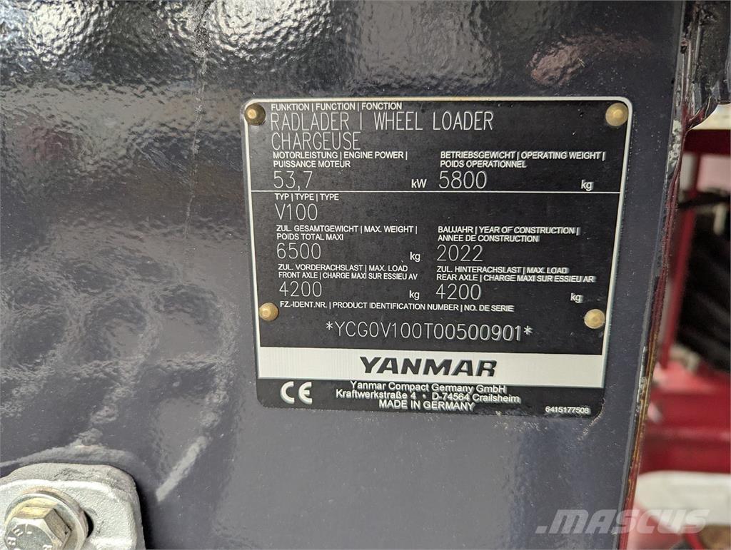 Yanmar V100 Фронтальные погрузчики