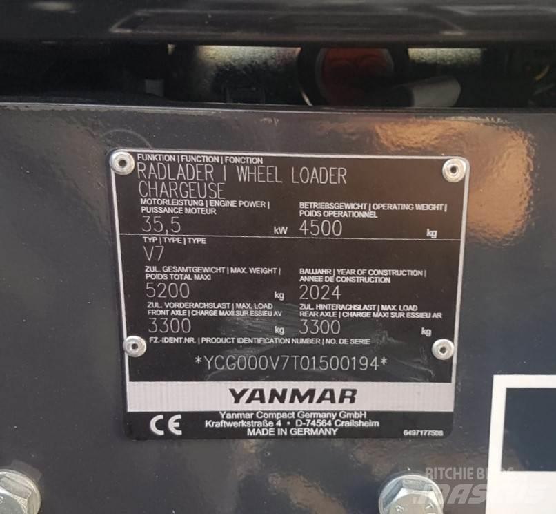 Yanmar V7 HW Фронтальные погрузчики