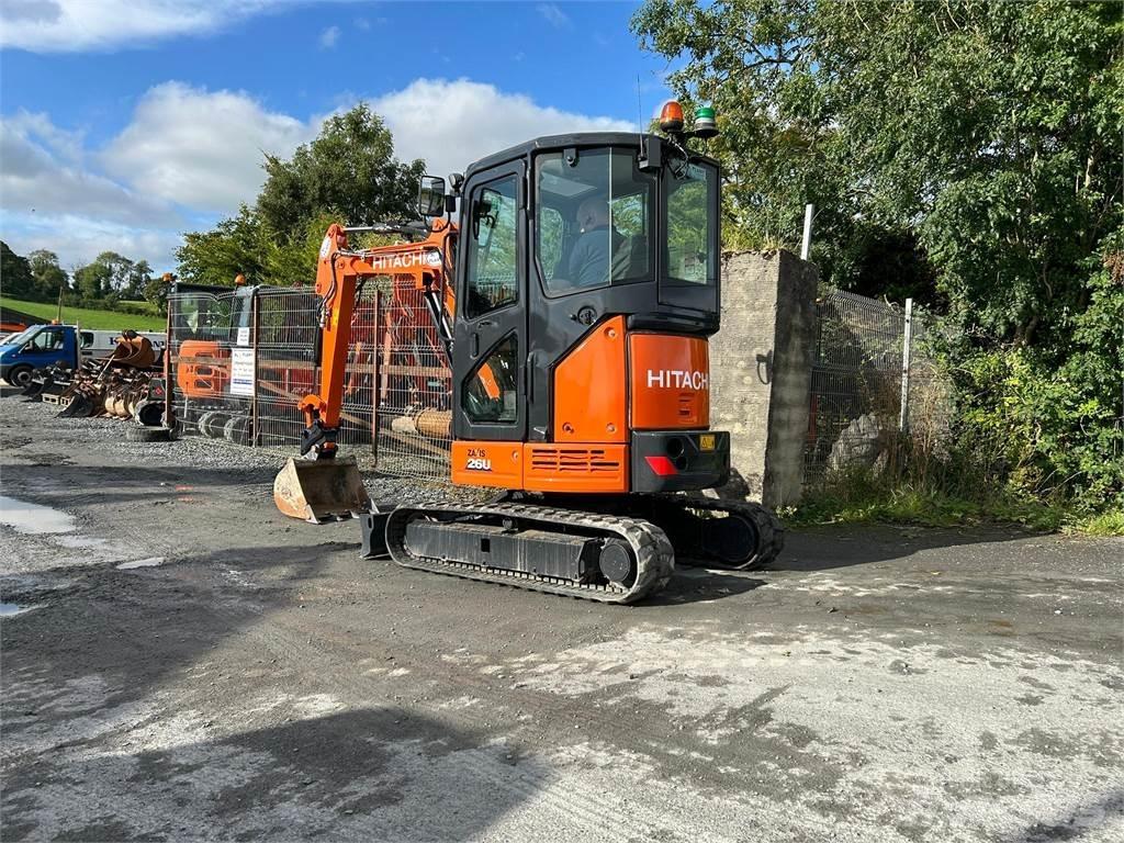Hitachi 2019 ZX26U-6 Гусеничные экскаваторы