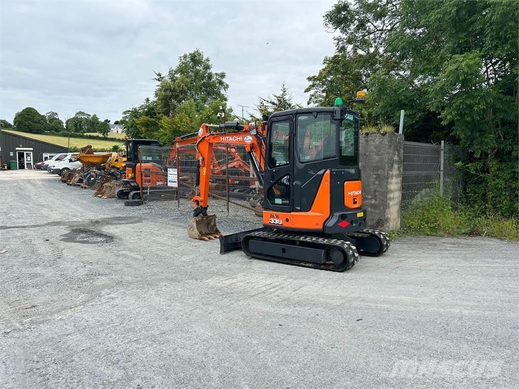 Hitachi Zx33U-5 Гусеничные экскаваторы