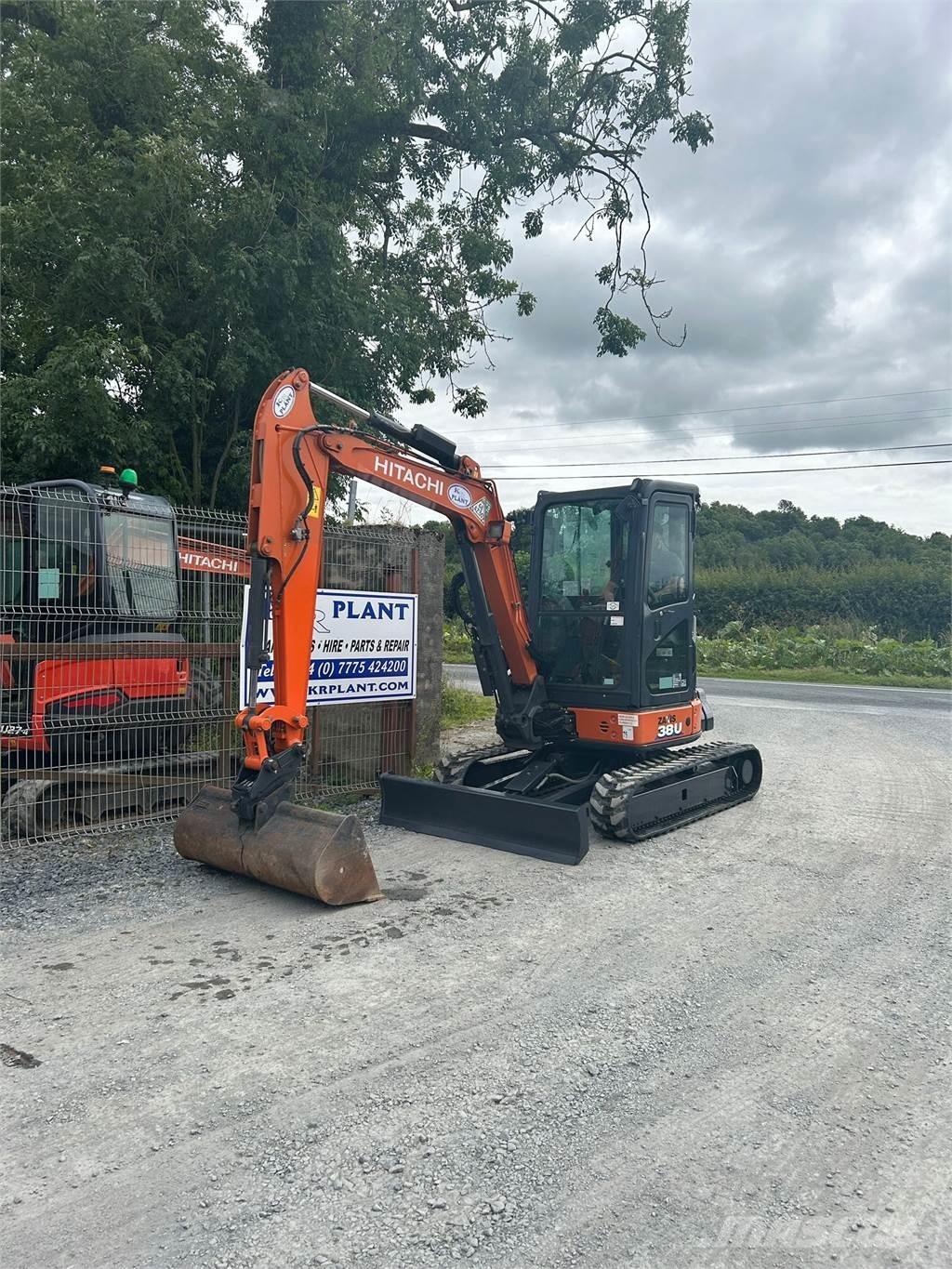 Hitachi ZX38U-6 Гусеничные экскаваторы