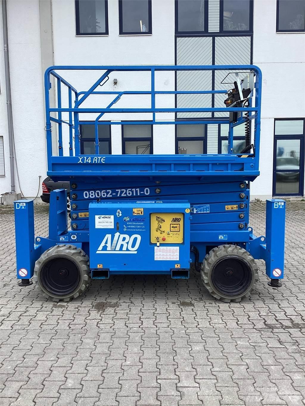 Airo X14-RTE Ножничные подъемники