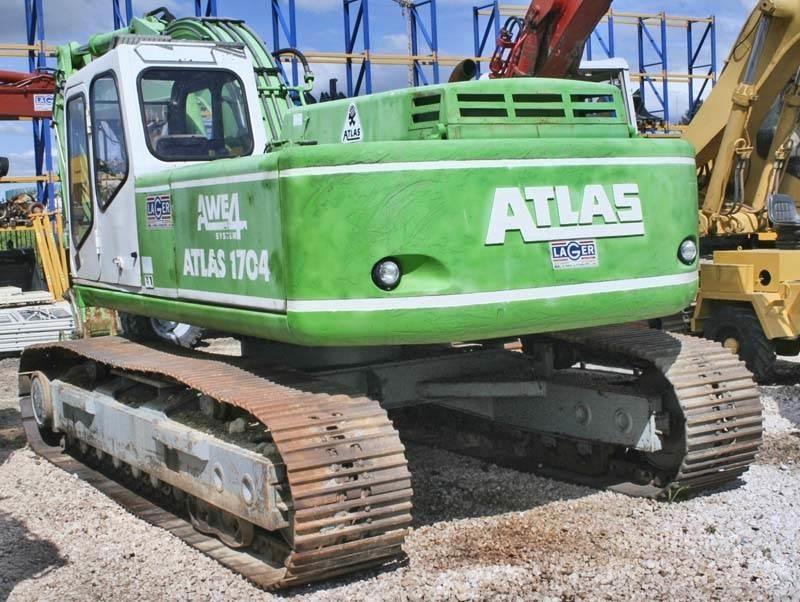 Atlas 1704 Гусеничные экскаваторы